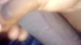 black cock delivers early morning cumshot surprise