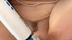 Daddy stretches my tight asshole with his whole hand.