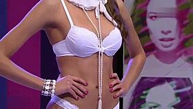 i’m obsessed with emy nascimento strutting in sexy lingerie, showing off her natural tits.