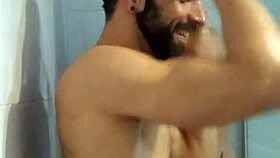 Ever Shower with a Straight Buddy and His Huge Cock?