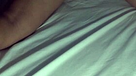 Relaxing massage session with my wife at home