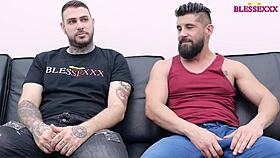 Hey, can you believe my straight friend let me test him out?