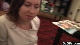 Dagfs - Steamy Lesbian Sex On The Couch