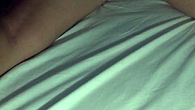 Relaxing massage session with my wife at home