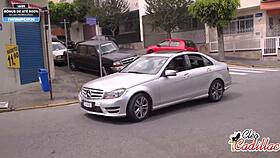 Cléo cadillac gets wild with spartacus in drunk amateur action