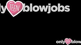 Onlyteen 18+ Blowjobs - My Super Hot Roommate Maya Bijou Turned From Prankster to Dick Sucker in Our Dorm Late Night.