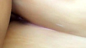 big booty chick cumming on my dick as i penetrate her