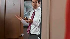 Big tits clash at work with Karma Rx and Xander Corvus in Brazzers donut drama