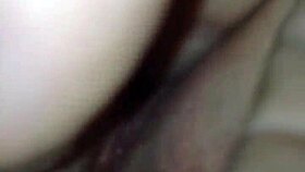 Finger fucking wife's pink wet pussy