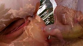 He shows no mercy to her tight pussy