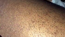 Horny Ebony Couple Spits On Big Wet Ass Pussy