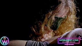 Wife Porn By Wifebucket - My Hot Girlfriend Blindfolded Licks My Huge Dick Like Lollipop Until I Cum In Her Mouth