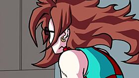 in dragon ball, the dragon girl faces escalating challenges and adventures