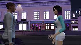 i submit to lucy and aiden in rough futanari game with deepthroat and anal.