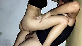 Skinny Amateur Fucks Big Black Cock