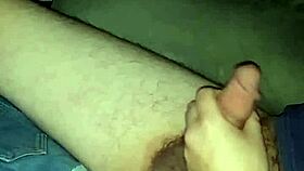 Jerking hard while wishing someone fills my asshole