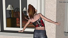 3D Anal Bedroom Erotica Animation Cum In Arse