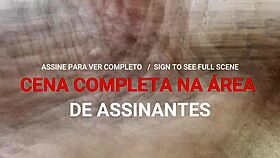 marcos goiano shows off his huge hairy monster cock in hardcore gay action