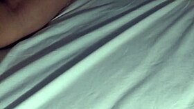 Relaxing massage session with my wife at home