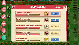 blonde hentai trio creampies in booty farm game