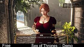 Detailed Demo Of Sex Of Thrones Featuring Mature Nude Scenes And Game Elements