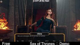 Detailed Demo Of Sex Of Thrones Featuring Mature Nude Scenes And Game Elements