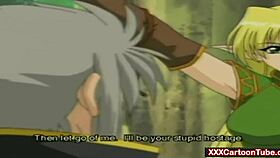 in the magic forest, an elf girl gets fucked wildly