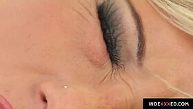 anna enjoys solo relaxation with toys and fingers in her private time