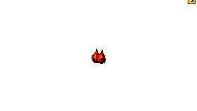 blonde hentai trio creampies in booty farm game