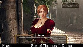 Detailed Demo Of Sex Of Thrones Featuring Mature Nude Scenes And Game Elements