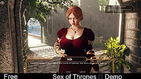 Detailed Demo Of Sex Of Thrones Featuring Mature Nude Scenes And Game Elements