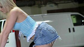 Blond Stepsister Gets Fucked by Stepbrother in Tight Pussy Scene