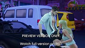 Art professor teaches student in anime