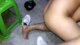 amateur gay sex leads to orgasm in voyeur scene