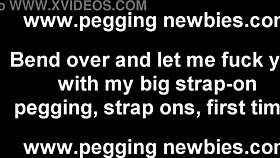 Aggressively Fuck Ass With Strapon