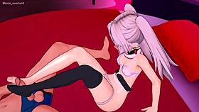 frieren wants a new adventure in the love hotel with pussy handjob