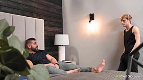 Bodybuilder co-signs lease through intense anal fucking with muscular gay partner