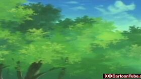 in the magic forest, an elf girl gets fucked wildly