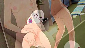i was so horny, gwen stacy from spider-man into the spider-verse masturbating all alone, feeling that intense orgasm build up