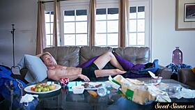 Big booty teen doggystyled by stepdaddy