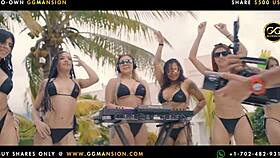 Latina beauties sex up new porn hit, lesbian fantasies in GGMansion