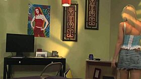 Blond Stepsister Gets Fucked by Stepbrother in Tight Pussy Scene