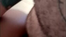 Aninha moans loudly while giving her ass in interracial hardcore