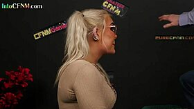 British babe gives oral to future chief during clothed job interview