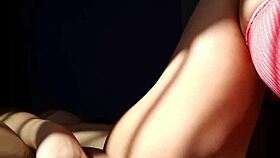 a slut stretches her wide pussy with toys