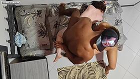 I watched these lingerie girls getting their tight pussies and asses fucked by monster cocks