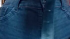 playing with a belt on pussy and spanking.