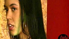 two horny latinas gaping ass with toy, which one?