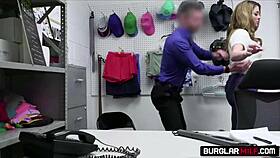 i caught the shoplifter crystal taylor and fucked her in the back store with mike mancini