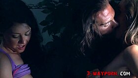 hot 3some with babes is totally wild and crazy 😍🔥